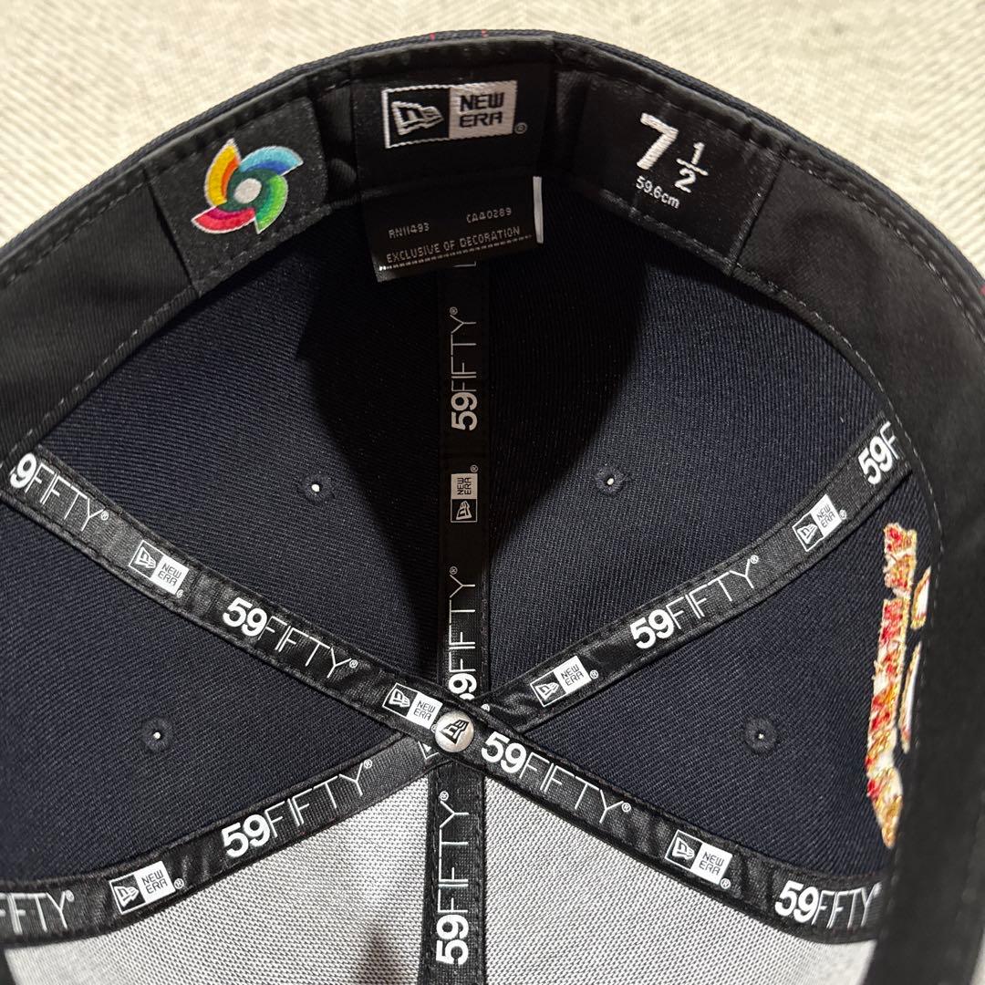 侍ジャパン　59FIFTY キャップ　山本由伸　刺繍入り