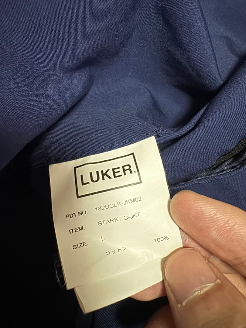 LUKER C-JKT コーチジャケット LARGE