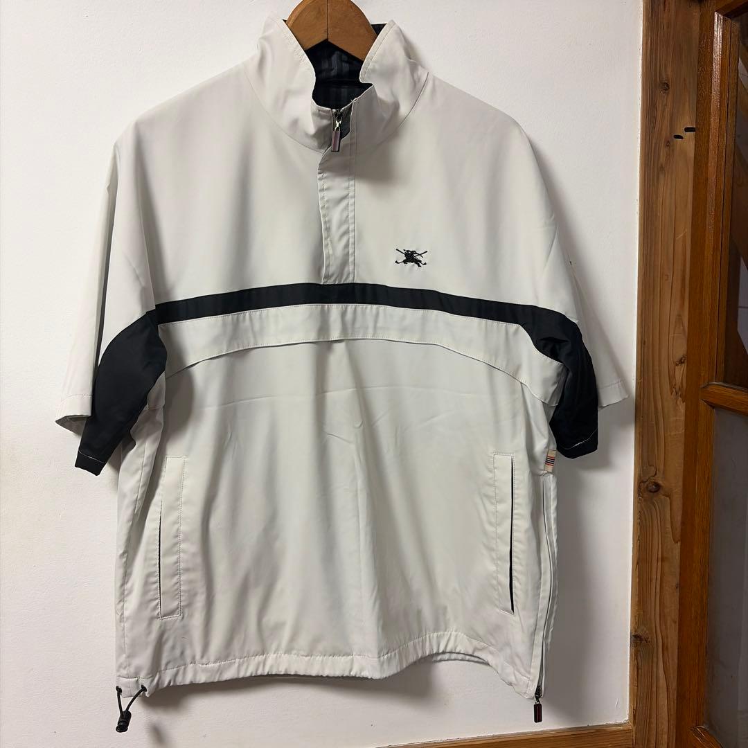 Burberry golf ナイロンシャツ M