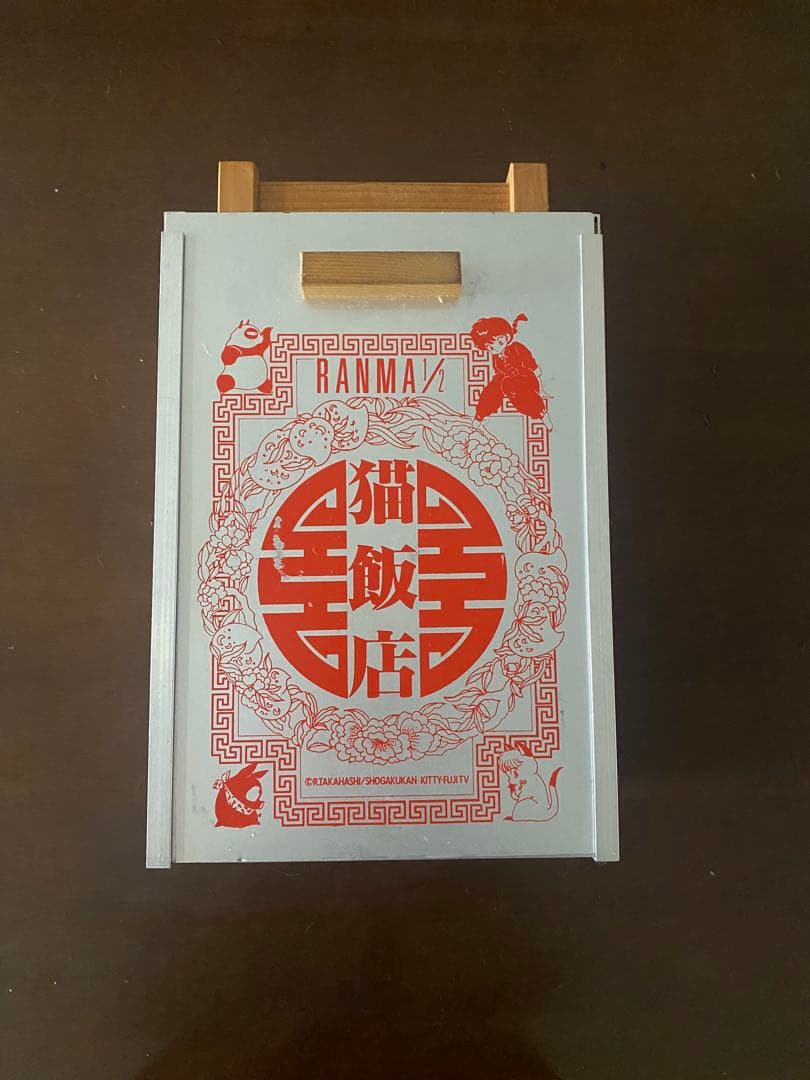 希少品 らんま1/2 猫飯店 おかもち CDラック 当時物