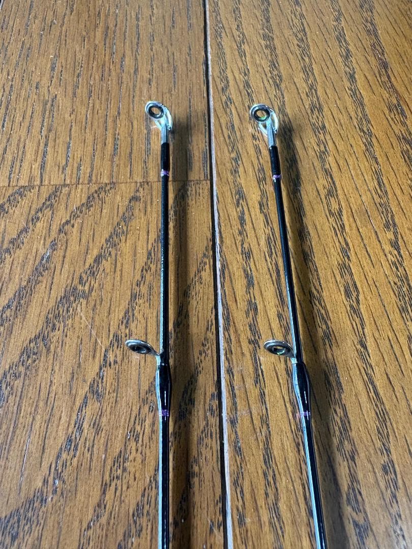 フルグラス、カーボン、ガングリップベイトキャスティングロッド 4ft　セット売り