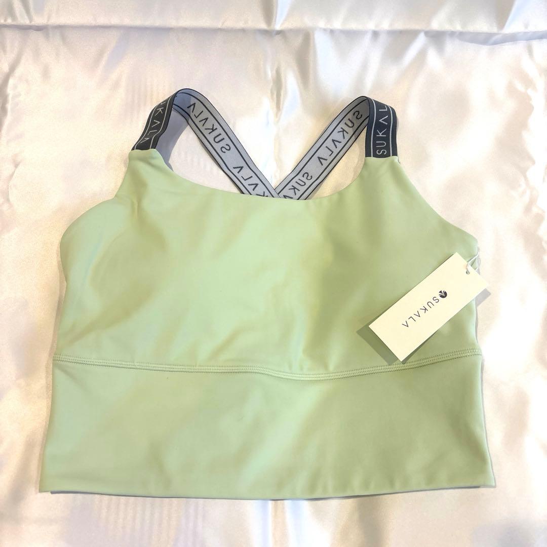 【SUKALA】バッククロスロゴブラトップ新品‼︎
