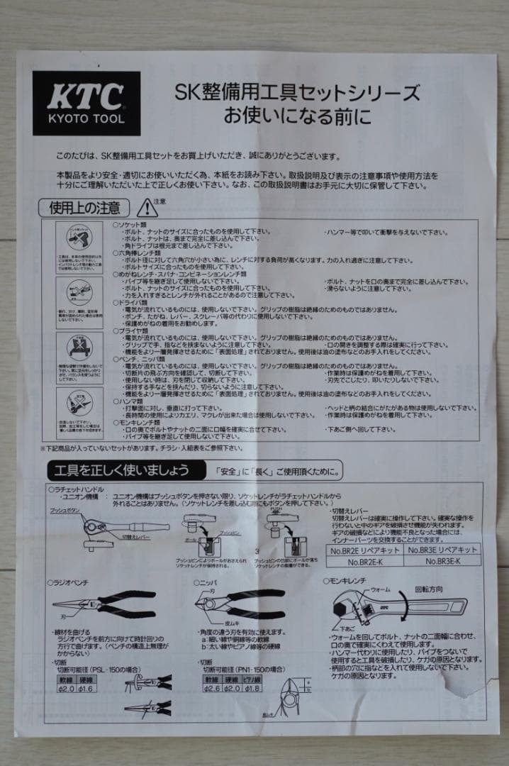 KTC 自転車整備用工具キット