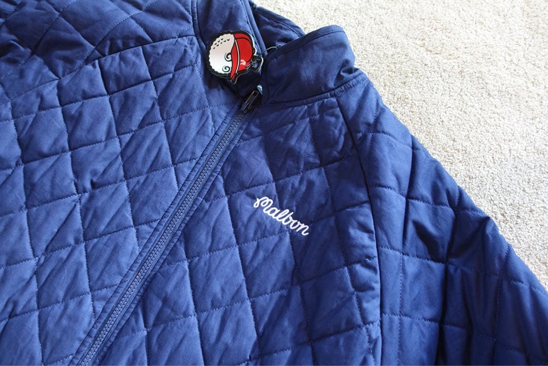 Malbon メンズ ゴルフ用 中綿ブルゾン サイズL
