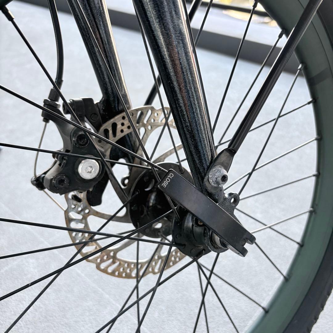 【都内引取】tern AMP F1 GALAXY 【タイヤ空気無、各所サビ有】