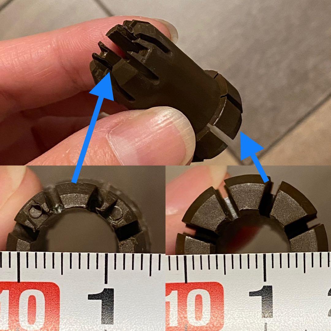 Fenwick フェンウィック 黒の黄帯 グリップ 2本セット