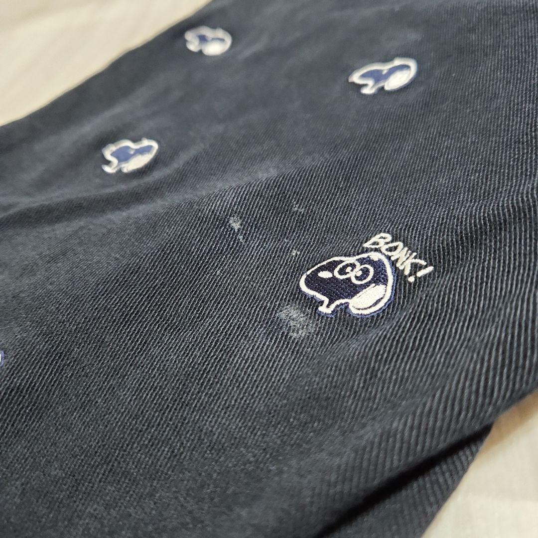 ☆PEARLY GATES×スヌーピー☆コットンストレッチパンツ6(LL)濃紺