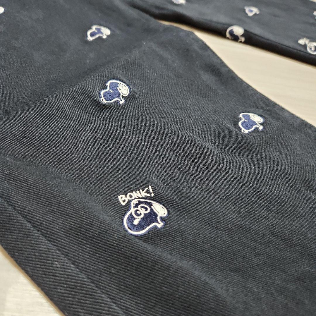 ☆PEARLY GATES×スヌーピー☆コットンストレッチパンツ6(LL)濃紺