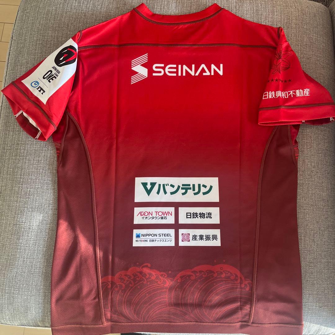 Kamaishi Seawaves直筆 サイン入りラガーシャツ