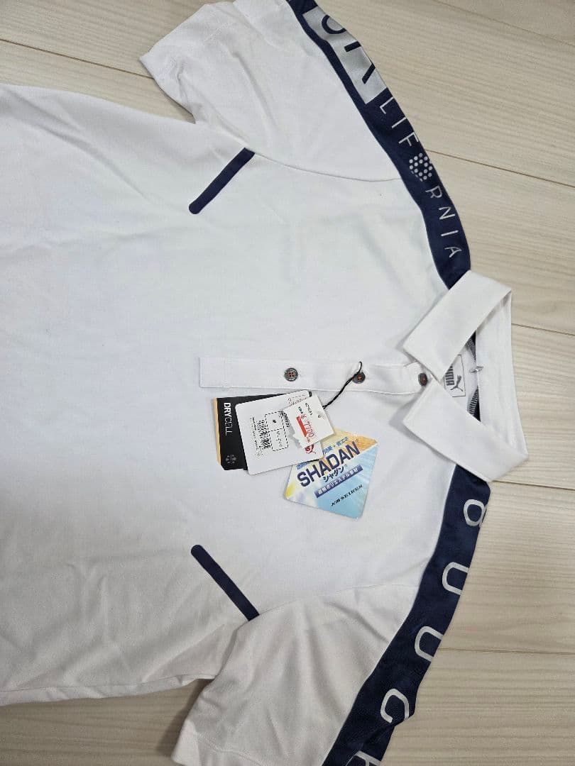 PUMA DRYCELL ポロシャツ Mサイズ ホワイト