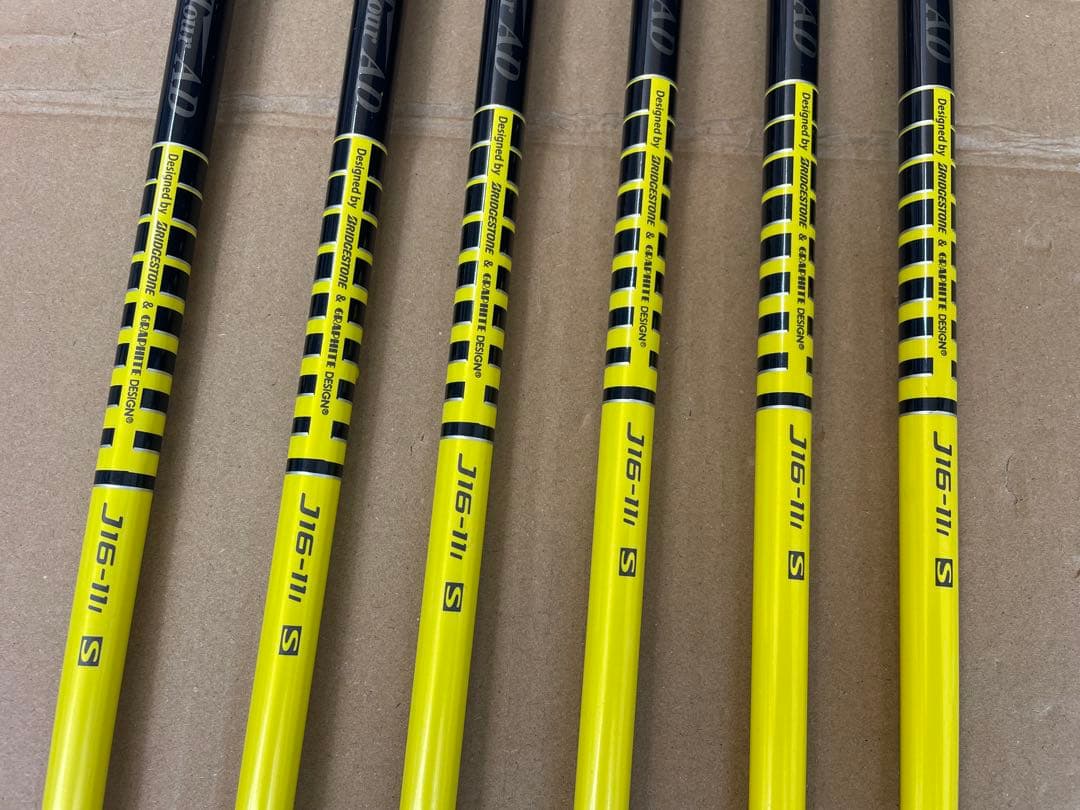 週末特価：ブリヂストン JGR FORGED 6本セット J16-11I(S)