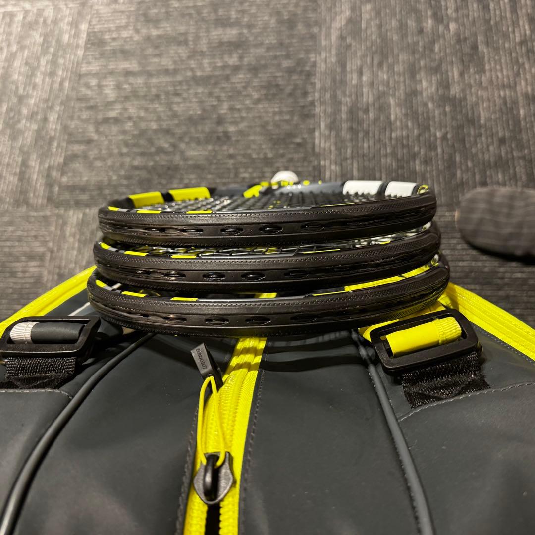 Babolat Pure Aero 98 3本セット G2 ラケットバッグ付き