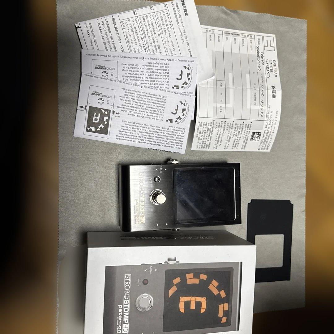 peterson STROBO STOMP HD ギターエフェクター