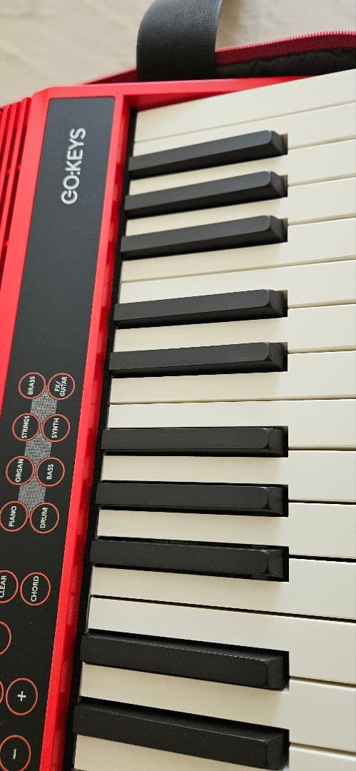 【25日限定お値下げ】Roland GO:KEYS 61キー 赤　写真⑨追加