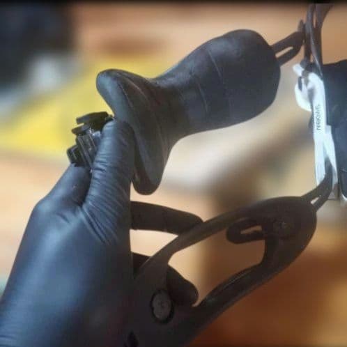 スノーボードビンディング ホワイト/イエロー