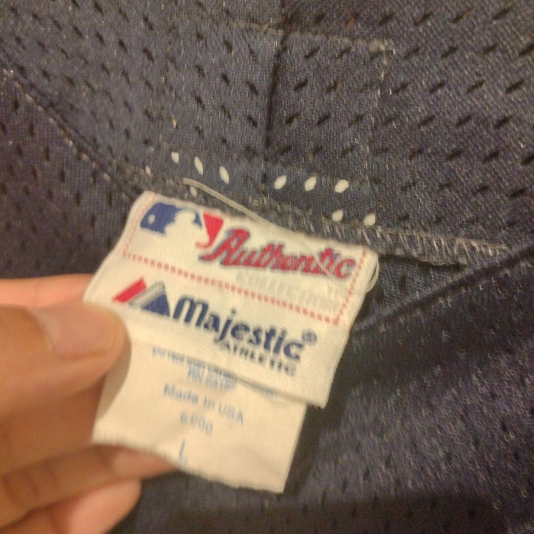 USA製majestic　ニューヨークヤンキース　ゲームシャツ　マジェスティック