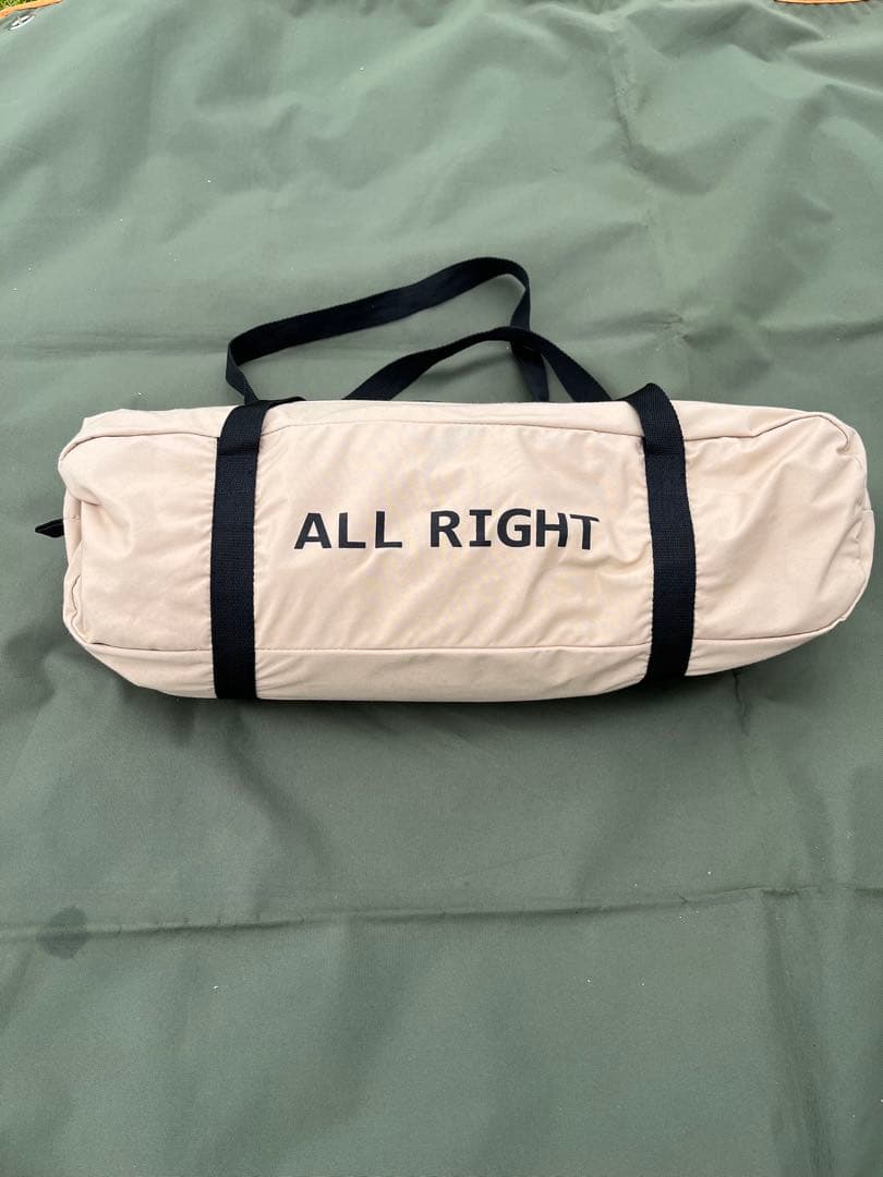 DOD ALL RIGHT へーキサタープ BIGポールセット