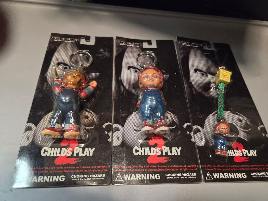 チャイルドプレイ2 キーチェーン2個とストラップセット