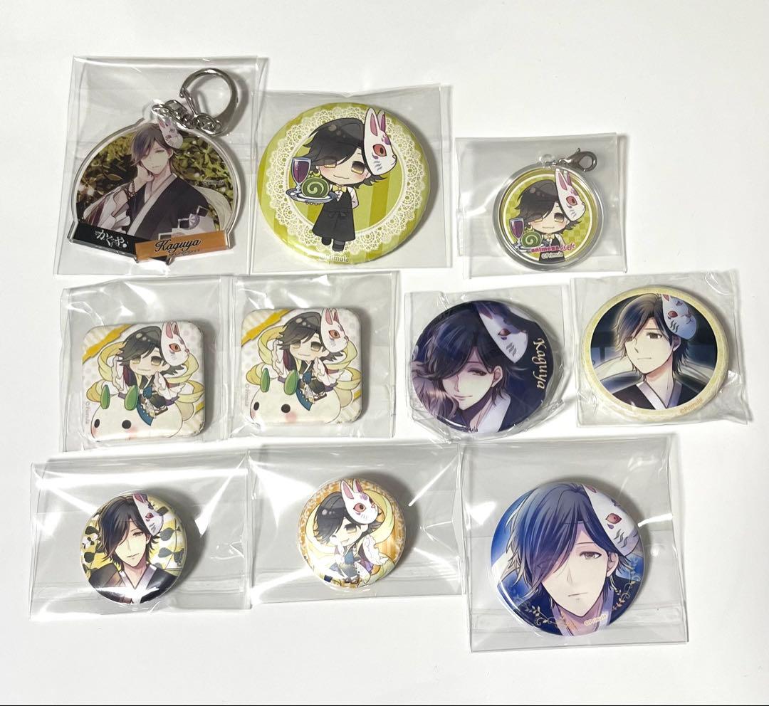 【希少】 大正×対称アリス かぐや 缶バッジ アクキー PC版 特典 アニメガ
