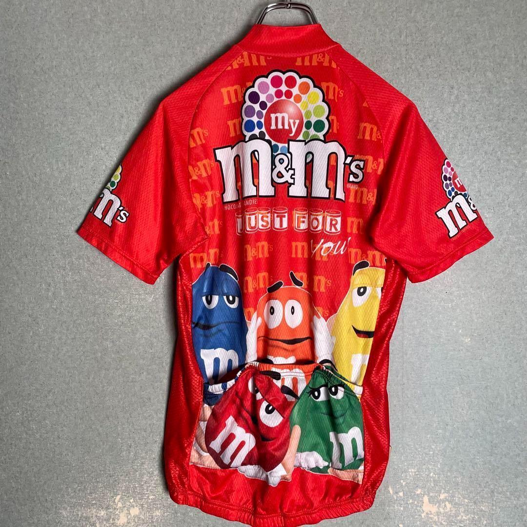 M　サイクルウェア　m&m’s　エムアンドエムズ　キャラクター　カラフル
