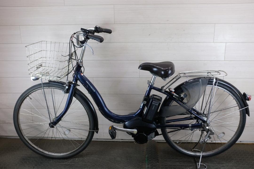 オリーブ )ヤマハPAS　26インチ3段　12.8Ah（4点灯）充電器あり