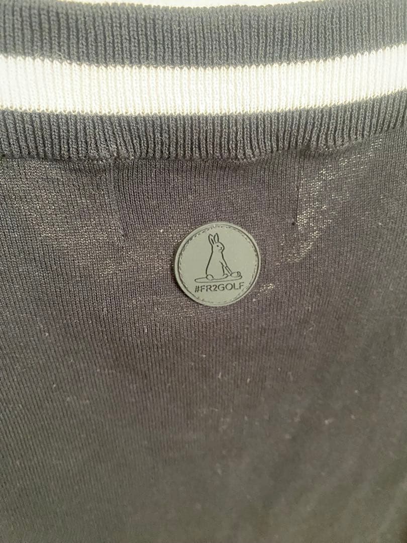 FR2GOLF 薄手ニットベスト　ゴルフウェア
