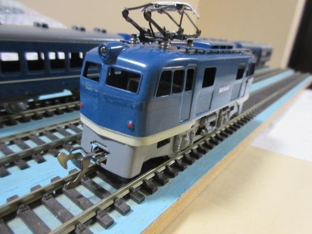 鉄道模型入門 豆ブルートレイン　機関車・客車７両セット （HOゲージ）カツミ製品