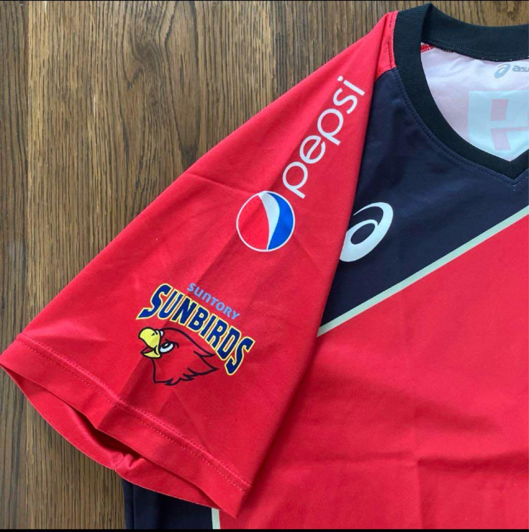 asics SVリーグ　SUNTORY SUNBIRDS 練習着