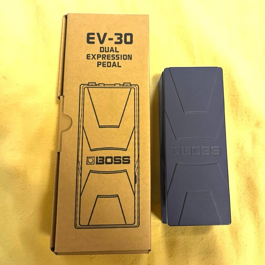 【新品同様美品】BOSS EV-30 純正TRSケーブル付